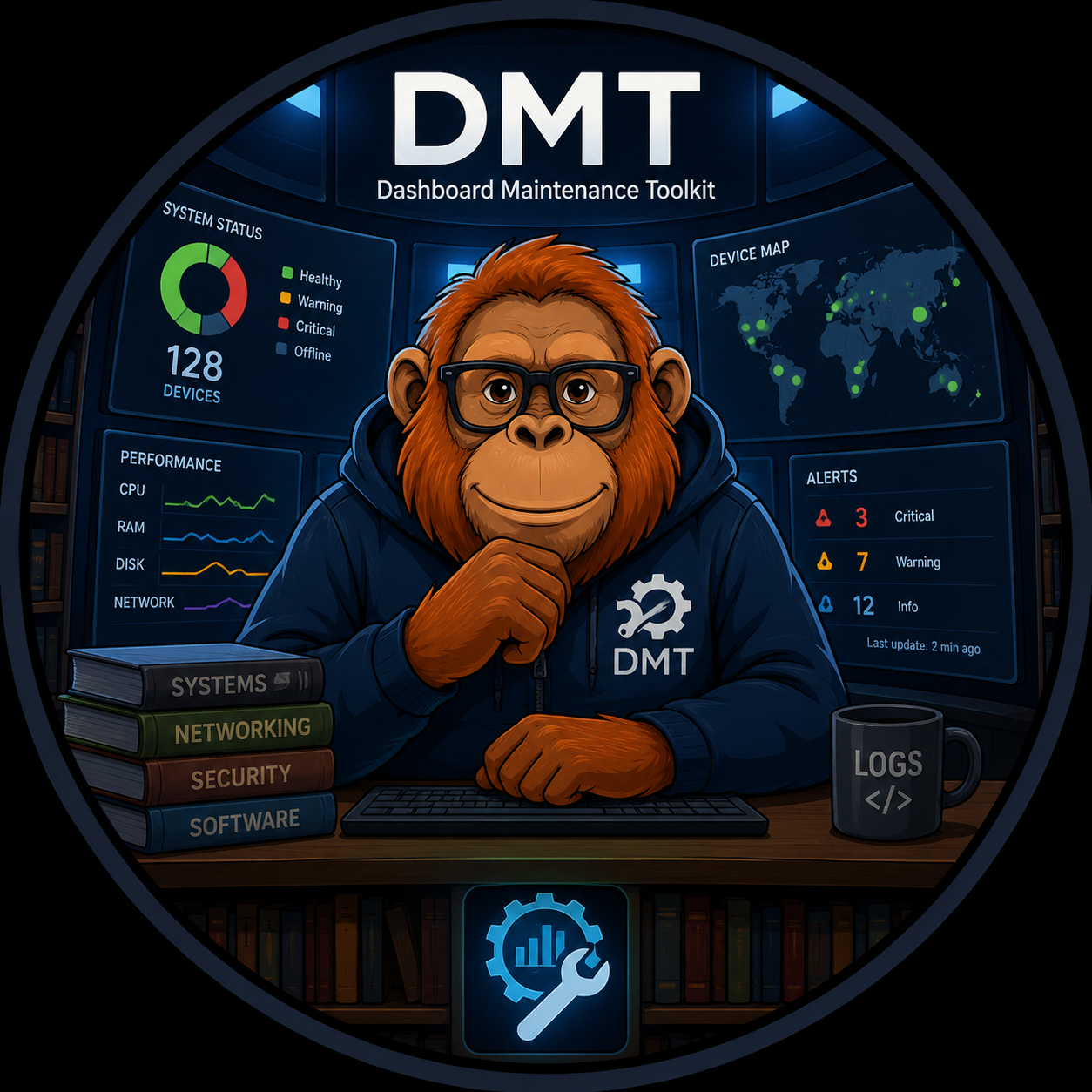 Logo DMT — Dashboard Maintenance Toolkit
